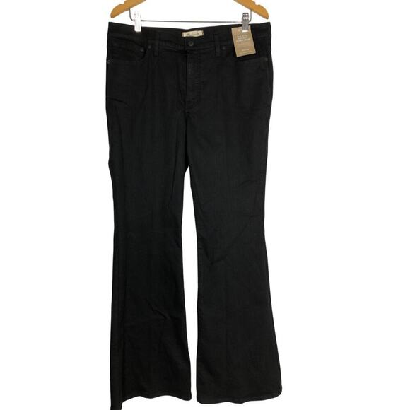 Madewell The Flea Market Flare Jean High Rise  Black NWT 32 - Picture 2 of 7